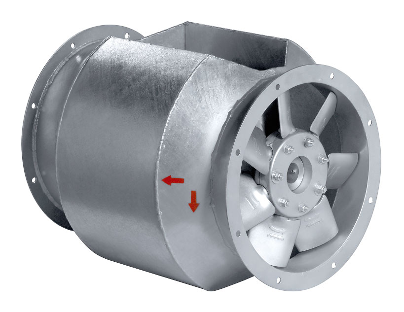 Осевой вентилятор Systemair AXCBF 250D2-32