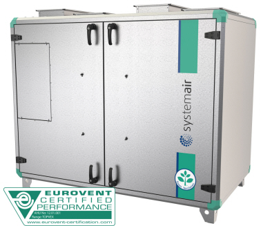 Приточно-вытяжная установка Systemair Topvex TR 06 HWL-L CAV
