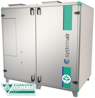Приточно-вытяжная установка Systemair Topvex TR 12 HWL-L CAV