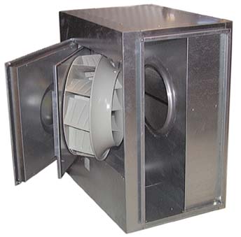 Шумоизолированный вентилятор Systemair RSI 100-50L3