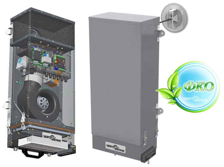 Приточная установка Ventmachine V-STAT FKO ZenTec