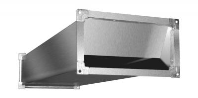 Прямоугольный шумоглушитель ZILON ZSS 500x300/600